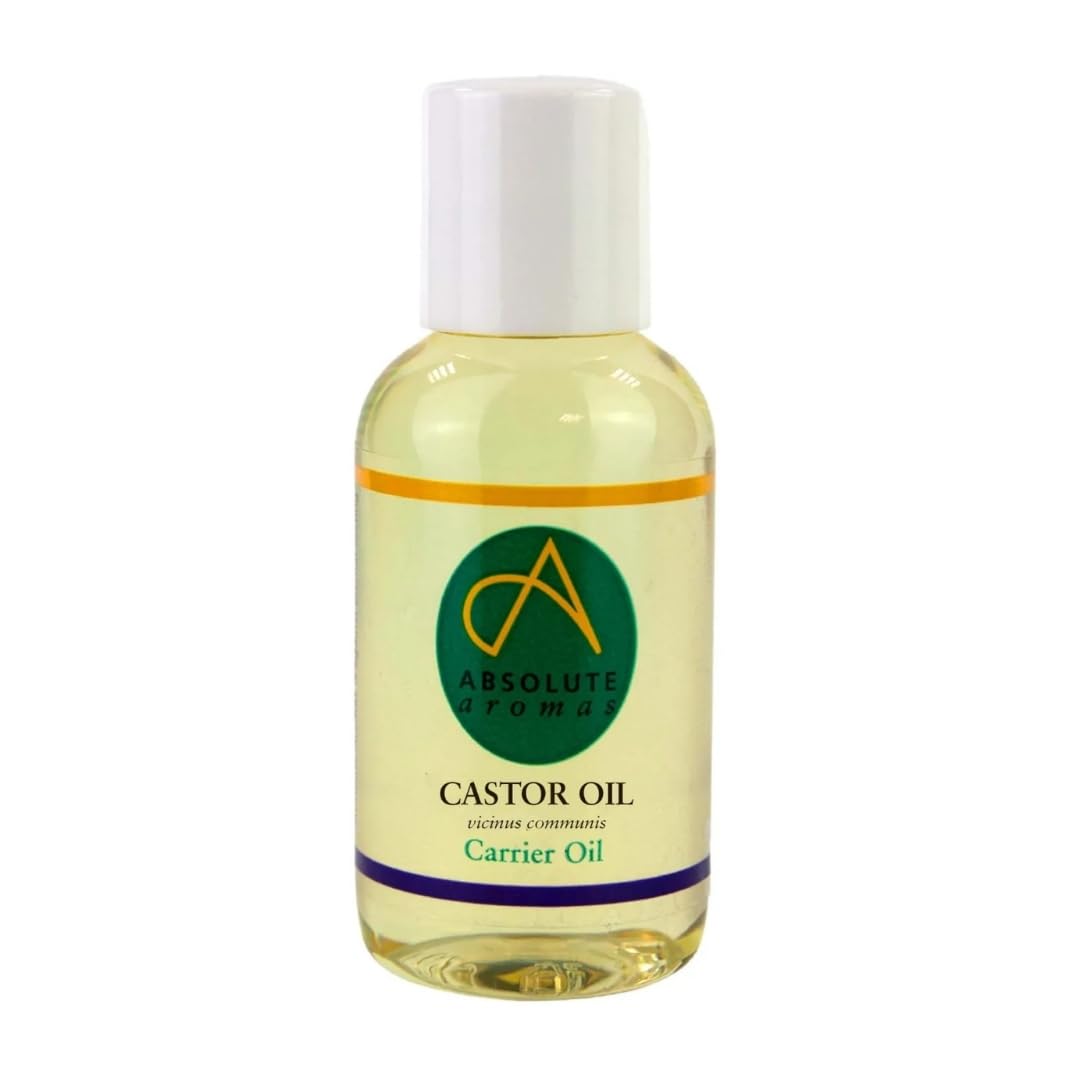 Absolute Aromas Castor Oil 500ml - 100% Pure and Natural Carrier Oil - for Massage, Aromatherapy and Blending Essentials Oils