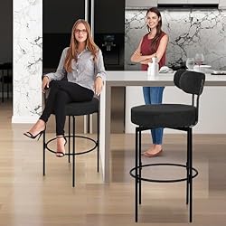 AODAILIHB Swivel Bar Stools Set of 2, Counter