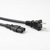 for LG TV Power Cord Smart 4K Cord 24" 28" 32" 40" 43" 48" 49" 50" 55" 60" 65" 75" 80" 85" 2 Prong AC Power Cable 43LH570A 55UH6090 55LH575A 55UH6030 32LH500B LG TV Cable