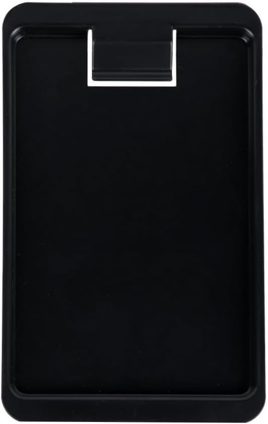 BarBits Plastic Tip Tray with Clip Pack of 12 Black Bill Presenter for
