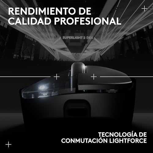 Pro X Superlight 2 Dex Lightspeed ratón inalámbrico para Gaming