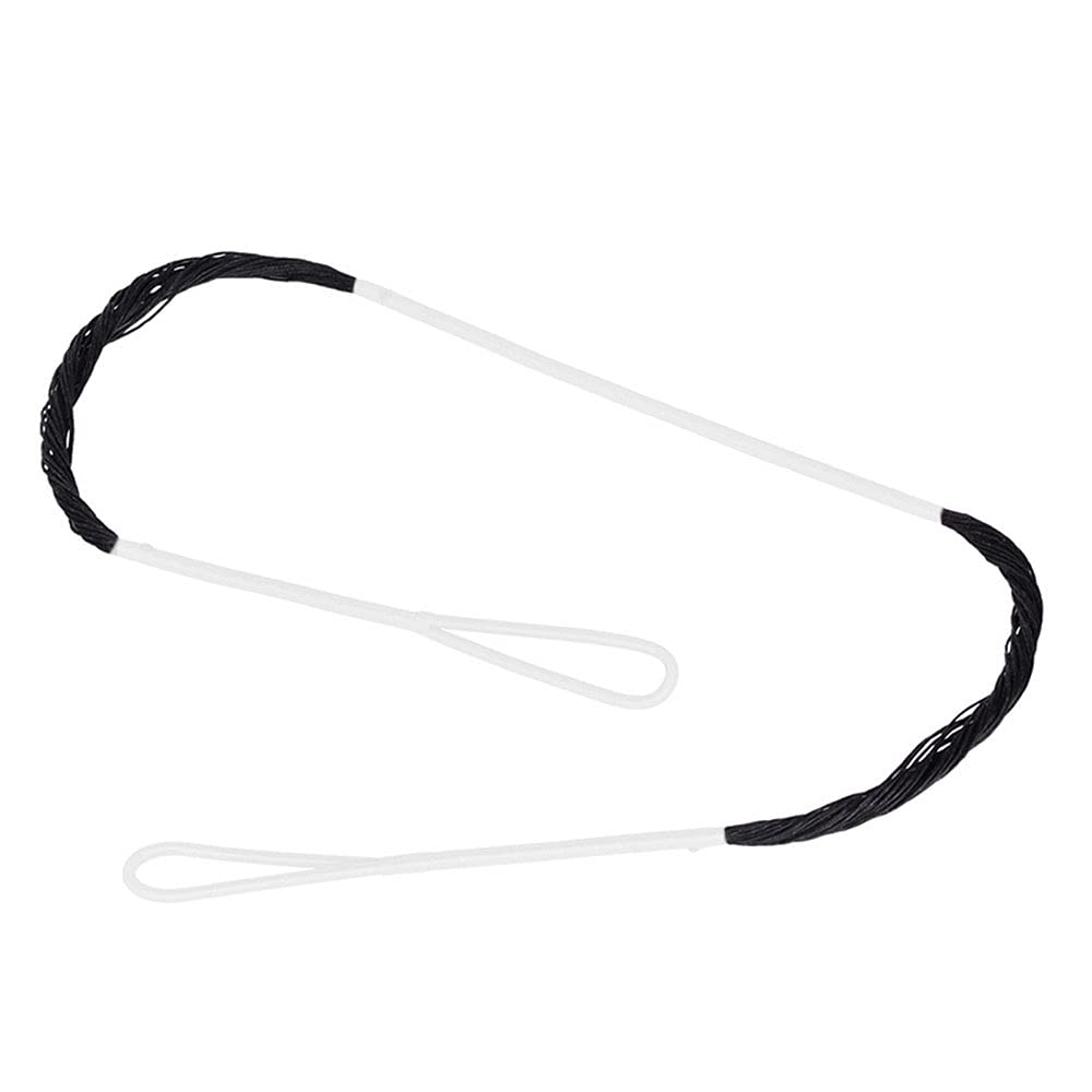 CENPEK 26.5 Inch Bow String for CRS-004C Crossbow 175Lbs Draw Weight Polyester Fiber White Black