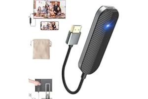 iOS Wireless Hdmi Display Adapter, 1080p Streaming Movies Receiver Dongle, Streaming Device for iPhone Ipad, HD Video Sync Wi