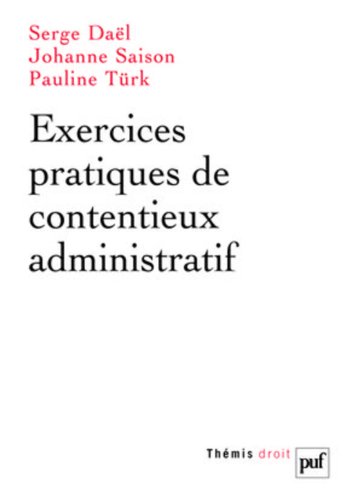 Exercices pratiques de contentieux administratif