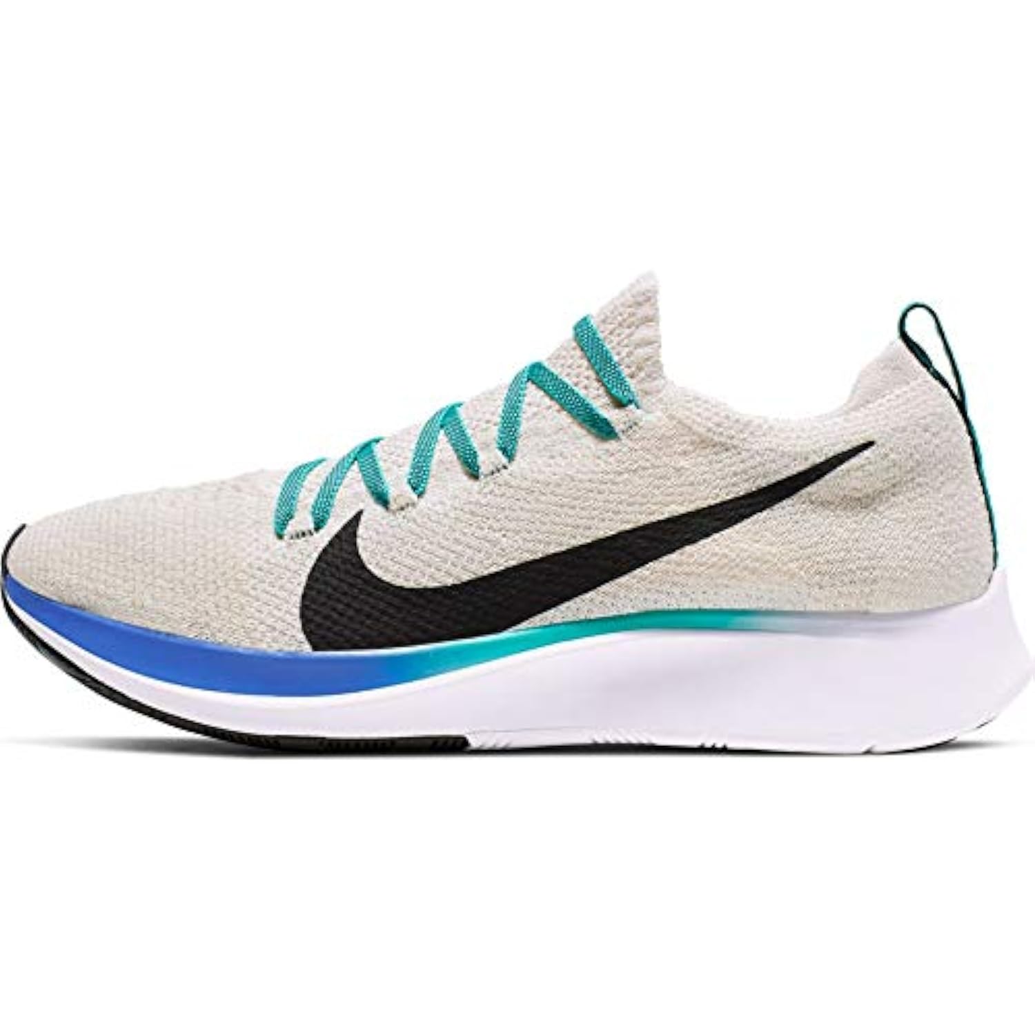 Nike Zoom Fly Flyknit Women's Running Shoe Cream/Black Jade Size 9 AR4562 201 | eBay