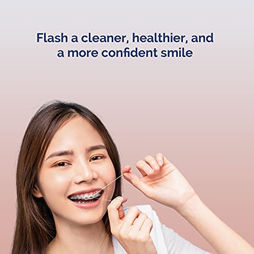 Proxysoft Dental Floss for Bridges and Implants 5 Packs Floss Threaders for Bridges, Dental