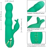 CalExotics Sonoma Satisfier Massager 10 Vibration Functions 3 Thrust Speeds USB view 2