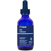 Trace Minerals Ionic Calcium - Liquid Ionic Calcium for Strong Bones - Healthy Nerves, Teeth & Muscle Function - Mineral Supplement - Vegan & Gluten-Free - 2 fl oz (48 Servings)