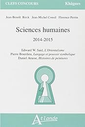 Sciences humaines 2014-2015