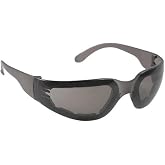 Radians Smoke Safety Glasses, Anti-Fog, Foam Lined, Regular (MRF121ID)