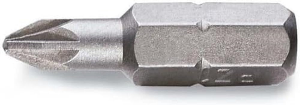 Beta 8610300 Model 861 PZ1 Bit for Cross Head Pozidriv-supadriv Screw, 1/4 Hex, Pz1 x 25 mm Size