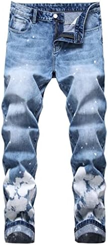 Ripped Jeans Straight-leg Denim Ripped 