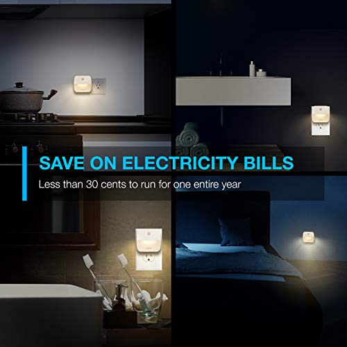 Vont 'Aura' LED Night Light (Plugin) Super Smart Dusk to Dawn Sensor