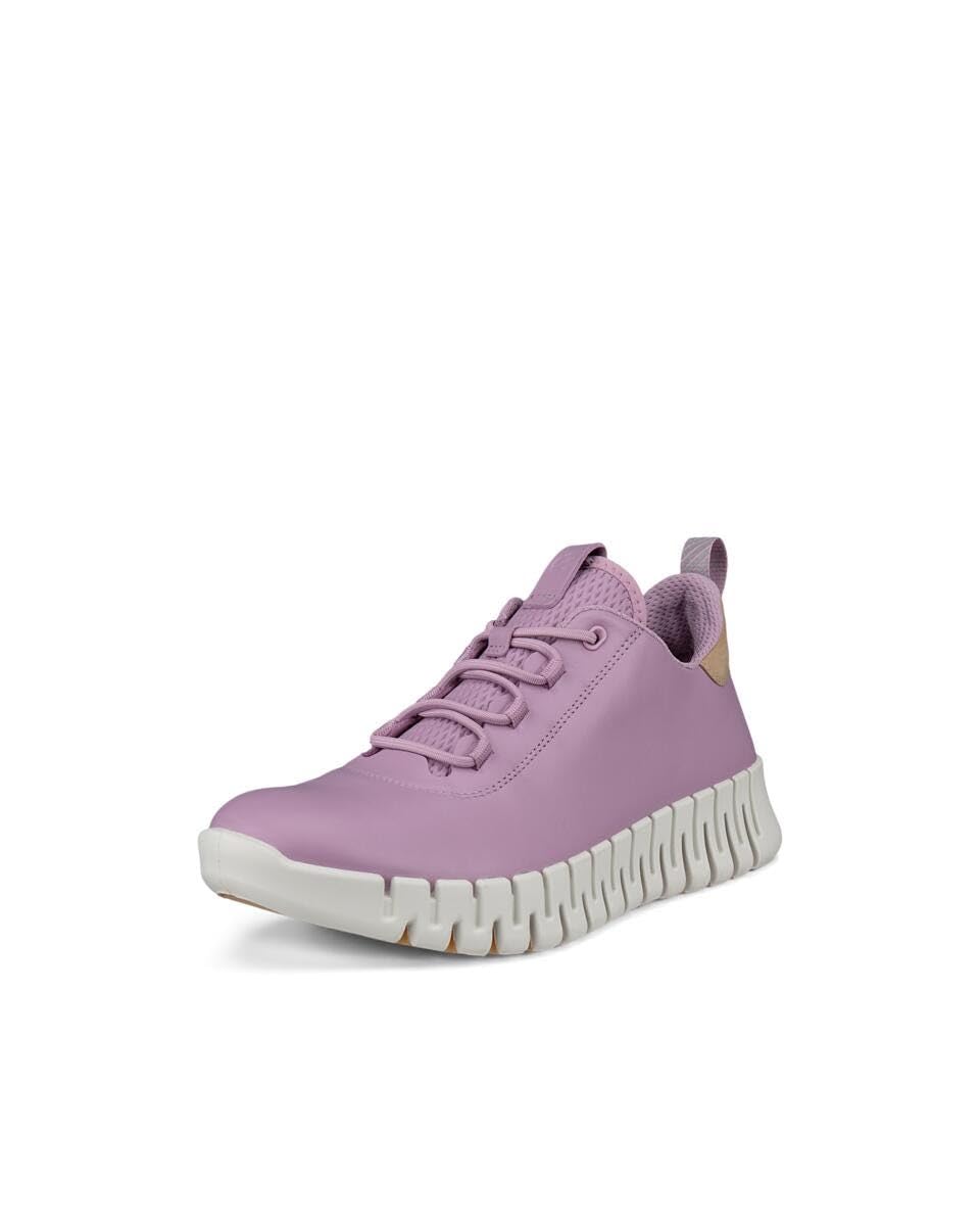 ECCO Women’s Gruuv Sneaker, Lavender Mist/Powder, 10-10.5