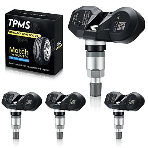 BDFHYK 4PCS Programmed TPMS Sensor, 433 MHz Tire Pressure Sensor 7PP907275F Compatible with Audi Martin Bentley Bugatti Aston Lamborghini Porsche Replaces# 36236798726 36236781847 5B0907275A at Amazon