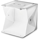 Foldio2 Plus (15inch Lightbox for Product Photography / 15" x 15" / Portable Studio, Dimmable LED Chips, CRI 97+, White &amp; Black Background Sheets Included) by ORANGEMONKIE