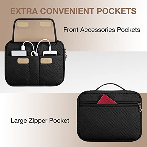 BAGSMART Electronic Organizer,Travel Cable Bag,Double Layer Tech Bag