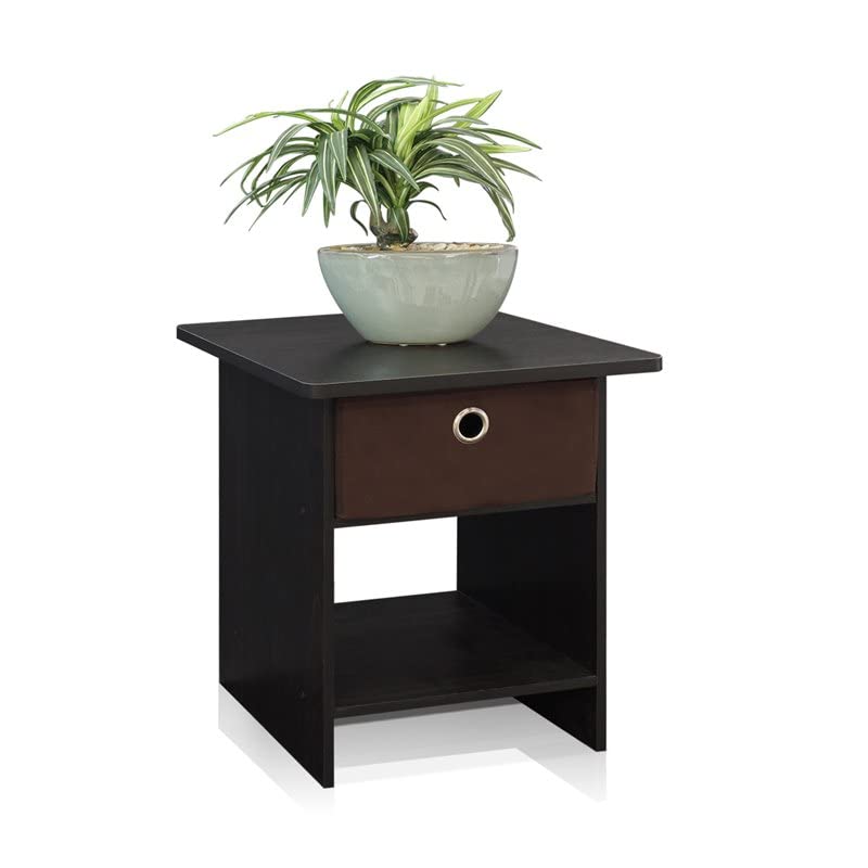 Furinno Dario End Table / Side Table / Night Stand / Bedside Table with