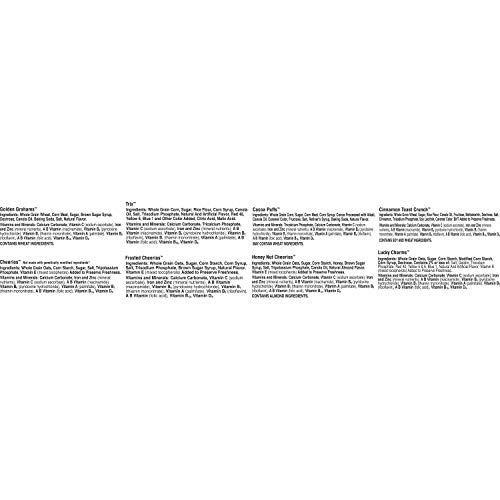 Breakfast Pack Cereal MultiPack With 8 Varieties, 9.14 oz Pricepulse