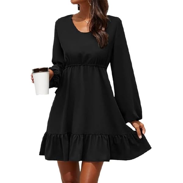blue dress for baby girl Long Sleeve Asymmetrical Hem Dress