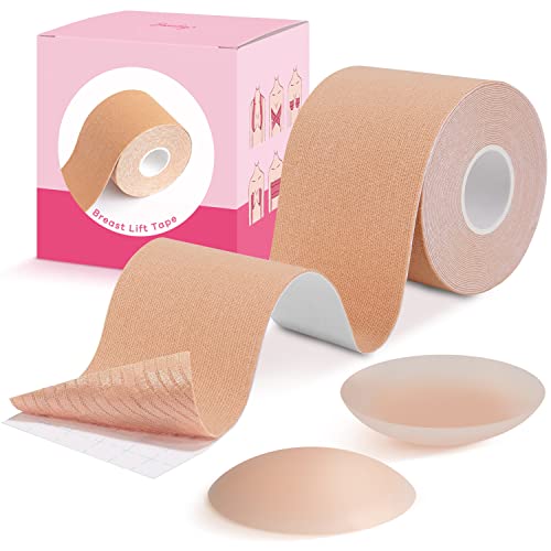 Boob Tape, Boobytape for Breast Lift, Athletic Tapes for AE Cup Large