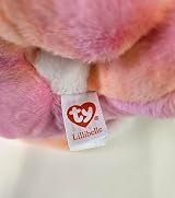TY Beanie Bellies Lillibelle Cat Plush Toy 15cm Collectible Heart Tag view 4