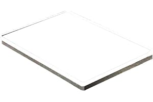 UKCOCO Transparent Optical Quartz Glass Sheet - Clear Square Glass Plate Panel with High Transmittance, High Purity, High Temperature Resistance 20x20x1mm