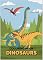 Livro Livro de colorir dinossauros