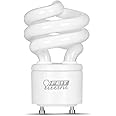 Feit Electric BPESL13T/GU24/41K/6 60W Equivalent Cool White Twist Non-Dimmable CFL Light Bulb, 4100K, 6-Pack