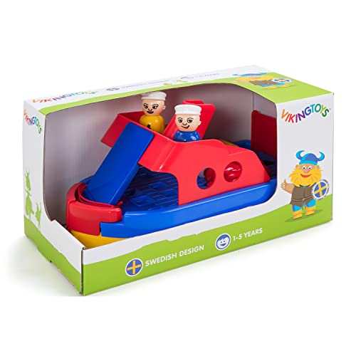 Viking Toys Jumbo Ferry Boat Playset Comes with 2 Cars and 2