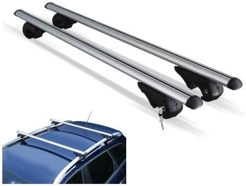 Barre Portatutto Per Dacia Duster 2014-2017 - In Alluminio - Portata 75kg - Nero - Set 2 Pezzi - Foto 9