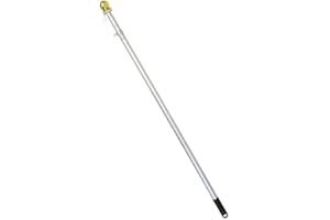 FLAGSIMP Hand Held Flag Pole - Telescoping 3-6ft Tall