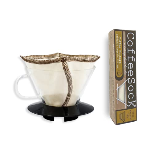 CoffeeSock Reusable Coffee Filters Kalita Wave 185 (2 Filters
