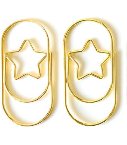 thumbnail image 2 of PATIKIL 2×1 Inch Large Paper Clip, 20 Pcs Metal Star Paper Clip Wide Rust-Proof Strong Durable Bulk For Office Supplies Document Organization Binder Bookmarks Planner, Silver Tone 2 of 13