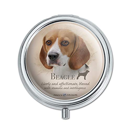 Beagle Dog Breed Pill Case Trinket Gift Box