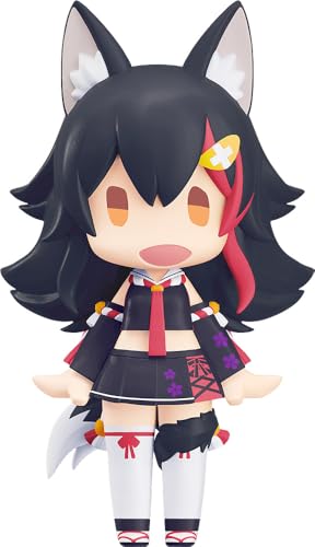 HELLO! GOOD SMILE ホロライブプロダクション 大神ミオ ノンスケール プラスチック製 塗装済み可動フィギュア