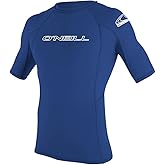 O'Neill Men’s Basic Skins Short Sleeve Rashguard, UPF 50+ Sun and Rash Protection for Surfing and All Outdoor Activities