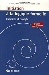 Initiation à la logique formelle