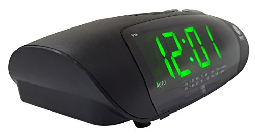 Select Sound Radioreloj Despertador con Alarma o Radio. Radio Am/FM, Sleep/Snooze, dsplay de 1.2"