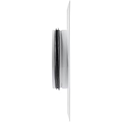 White Duct Connector Flange - 6 Inch Ducting