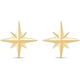 Minimalist Multi-Design Stud Earrings – 14K Gold Plated 925 Sterling Silver Dainty Plain Push Back Earrings Jewelry Gift for Women