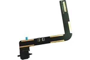 YESUN USB Charging Flex Cable for ipad Air 1st Gen A1474 A1475 Charger Connector Port Plug Socket Dock Repair Parts (Black)
