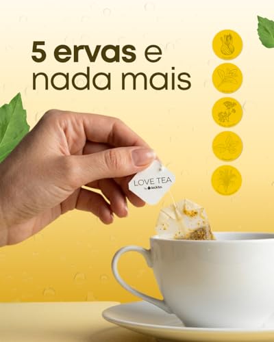 Chá da Amamentação | Chá da Mamãe | 30 Sachês 5 Ervas Naturais | Suporte Amamentação | Sem Corantes Sem Conservantes 100% Natural | Love Tea | 1 Caixa