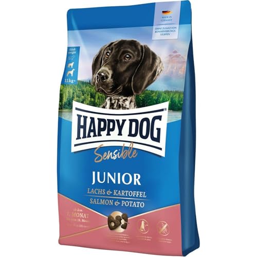 Happy Dog Supreme Sensible Junior Poulet, Saumon & Pomme de Terre 1 kg