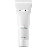 FARMASi Dr. C. Tuna Tea Tree Face Wash, Anti-Aging & Anti-Blemish Gel Cleanser, Reduces Breakouts & Wrinkles, Clears Pores, Suitable for Oily, Dry & Sensitive Skin, 3.4 fl. oz / 100 ml