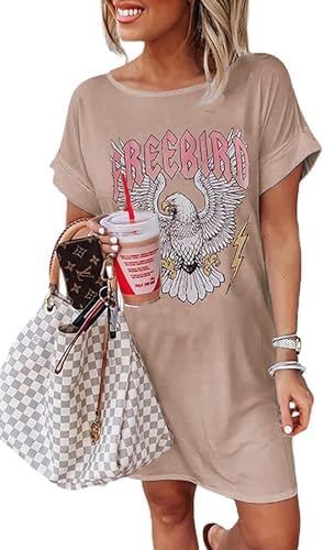 graphic band t shirt dress Band Tee Dress