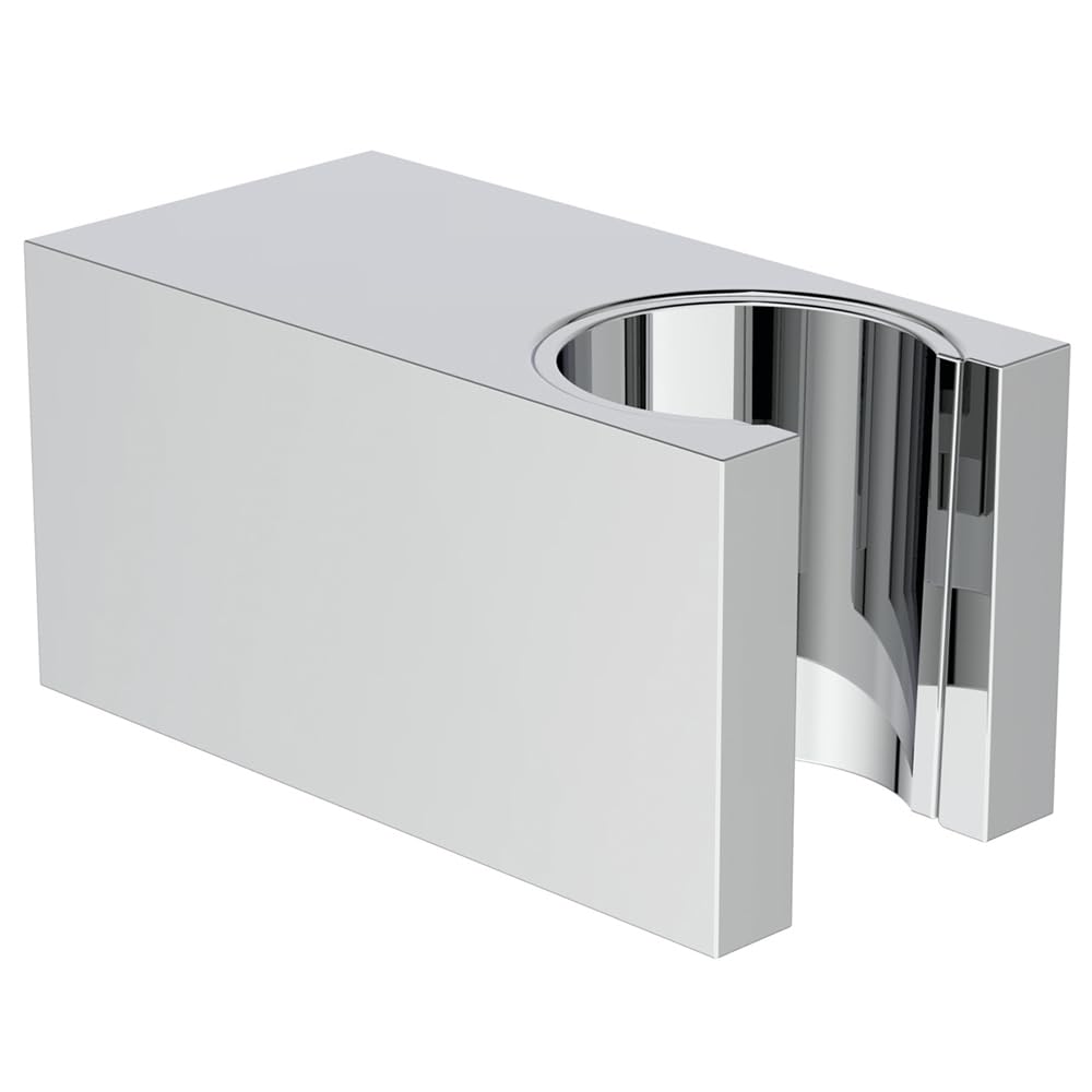 Shower Head Holder - Ideal Standard Idealrain Square Shower Head Holder, Chrome, BC770AA