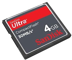 SanDisk Ultra CompactFlash 4 GB Memory Card 30MB/s