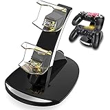 YCCSKY PS4 Controller Charger Charging Station, Dual USB Charger Charging Station Stand for Sony PlayStation 4 PS4 and PS4 Pro Controller