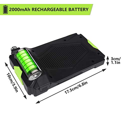 HAWKFOCE Industrial Endoscope, 4.3inch Dual Power Supply Endoscope Camera HD 1080P IP67 Waterproof Inspection Camera with Telescopic Stick/16.4ft Cable/Card Reader/Accessories.